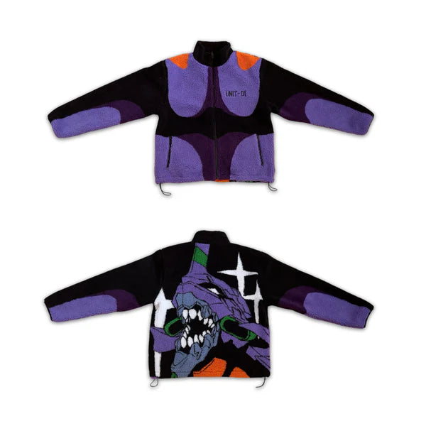 Yui Ikari Unit01 Jacket Sherpa