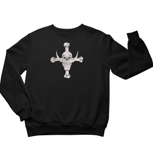 Whitebeard Crewneck Embroidered Sweatshirt – Power of the New Era