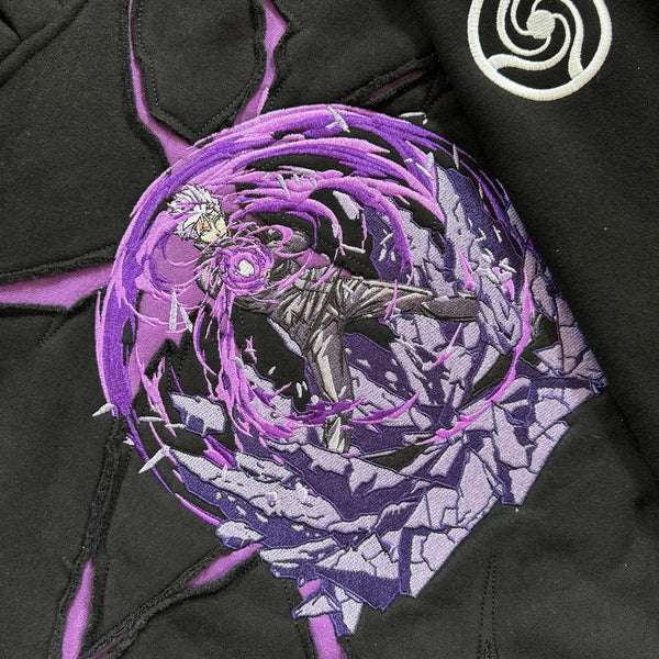 Gojo Clan Limitless Embroidered Hoodie