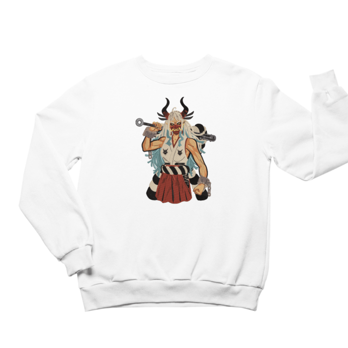 Yamato Embroidered Sweatshirt – Embrace the Spirit of Oden