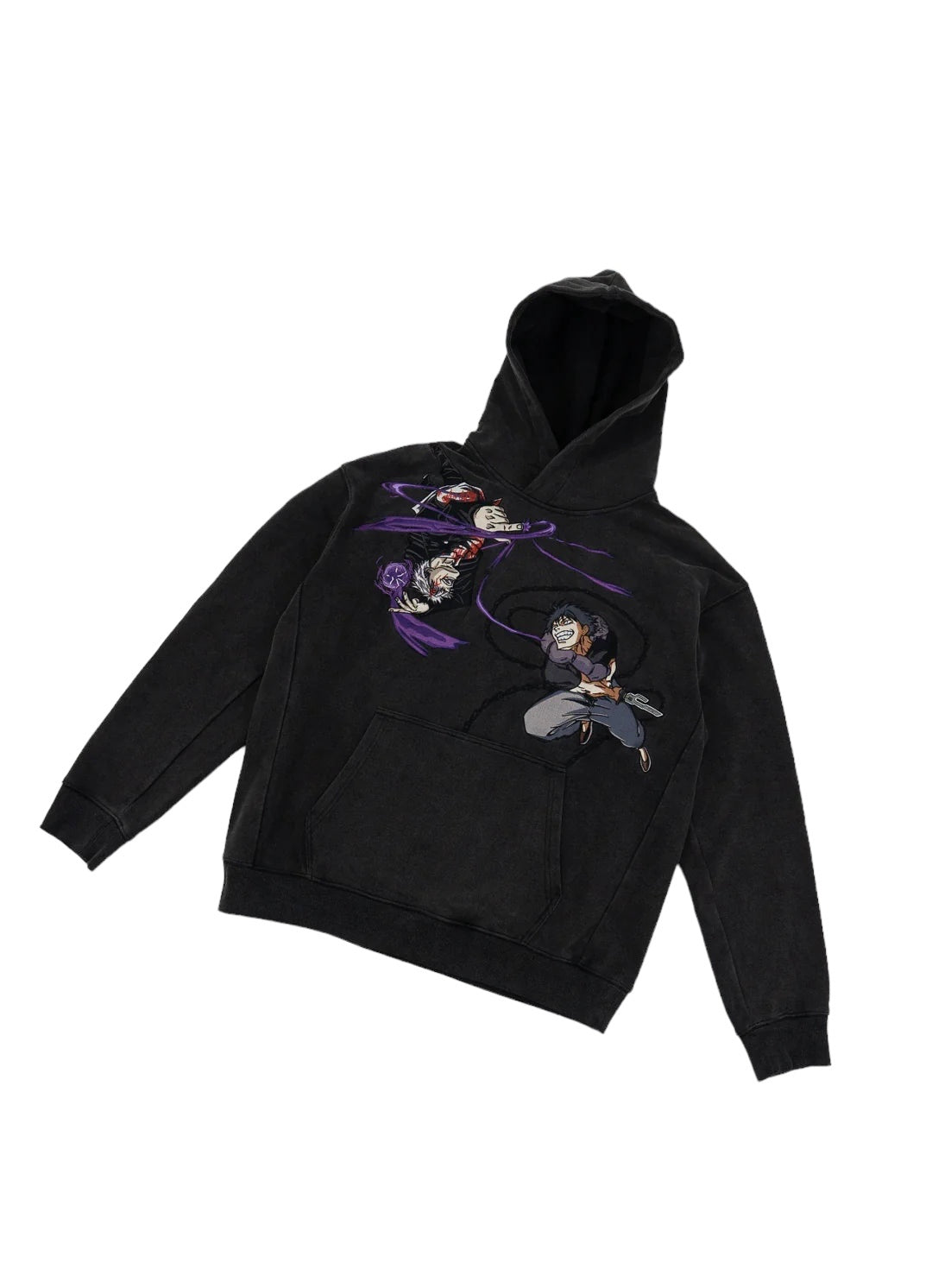 Gojo vs. Toji The Battle Embroidered Hoodie