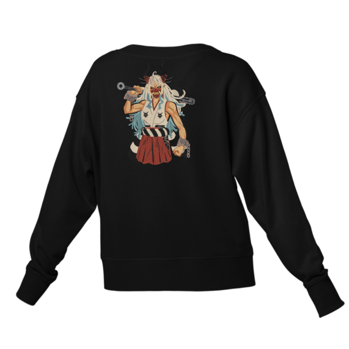 Yamato Embroidered Sweatshirt – Embrace the Spirit of Oden