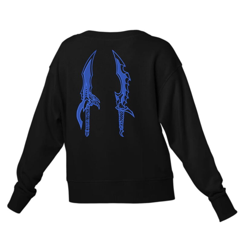 The State of God Embroidered Sweatshirt – Divine Power in Motion