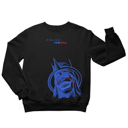 The State of God Embroidered Sweatshirt – Divine Power in Motion