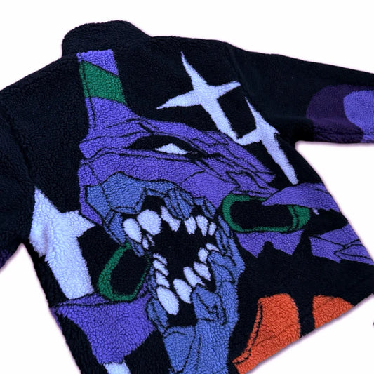 Yui Ikari Unit01 Jacket Sherpa