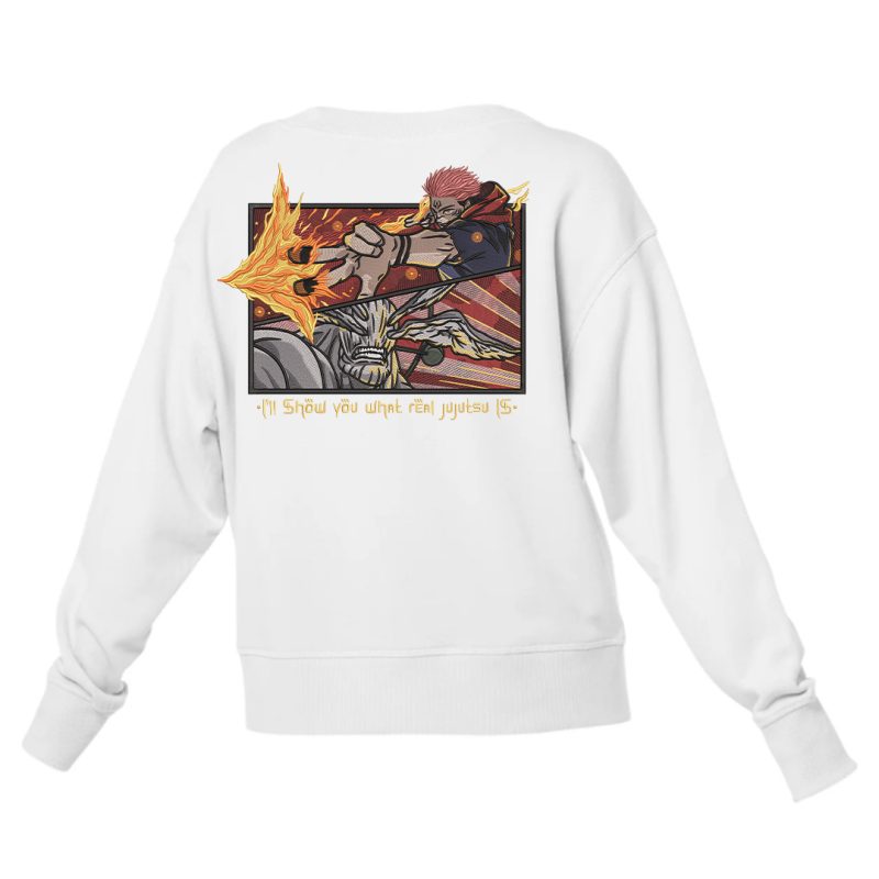 Epic Sukuna vs. Mahoraga Embroidered Sweatshirt – King of Curses Clash