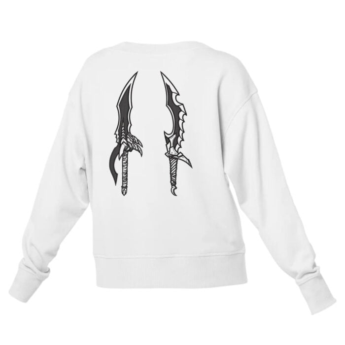 The State of God Embroidered Sweatshirt – Divine Power in Motion