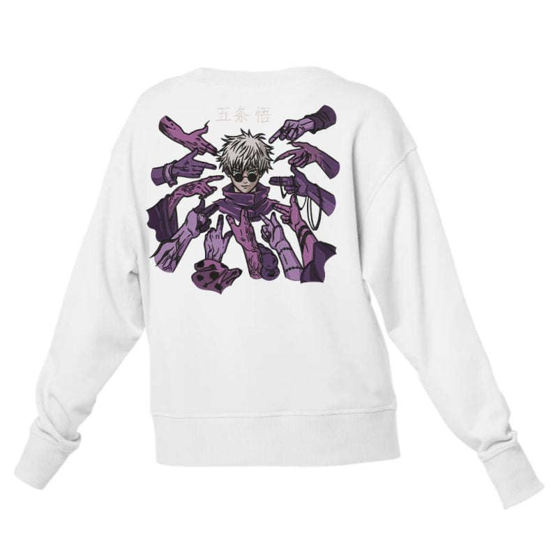 Gojo 'The Honoured One' Embroidered Sweatshirt – Infinite Power, Unmatched Style