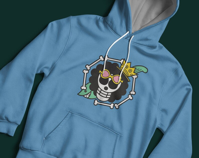 Brook Embroidered Hoodie – Soul King Style for True Fans!