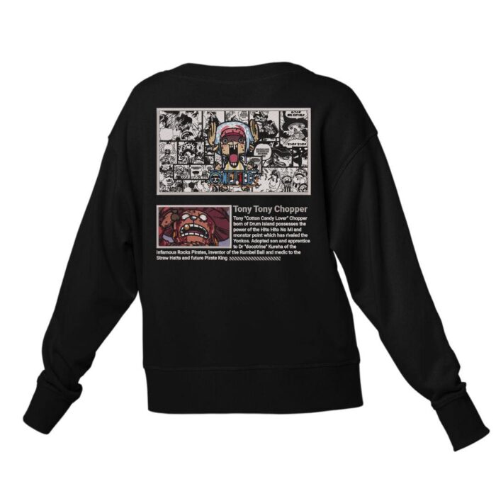 Chopper Embroidered Sweatshirt – Doctor of the Crew, Protector of Hearts