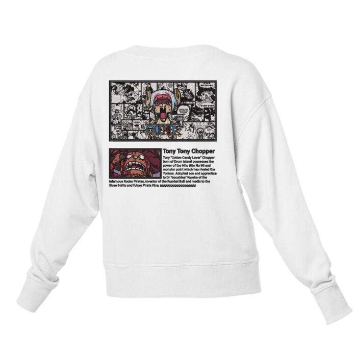 Chopper Embroidered Sweatshirt – The Heart of the Straw Hat Crew